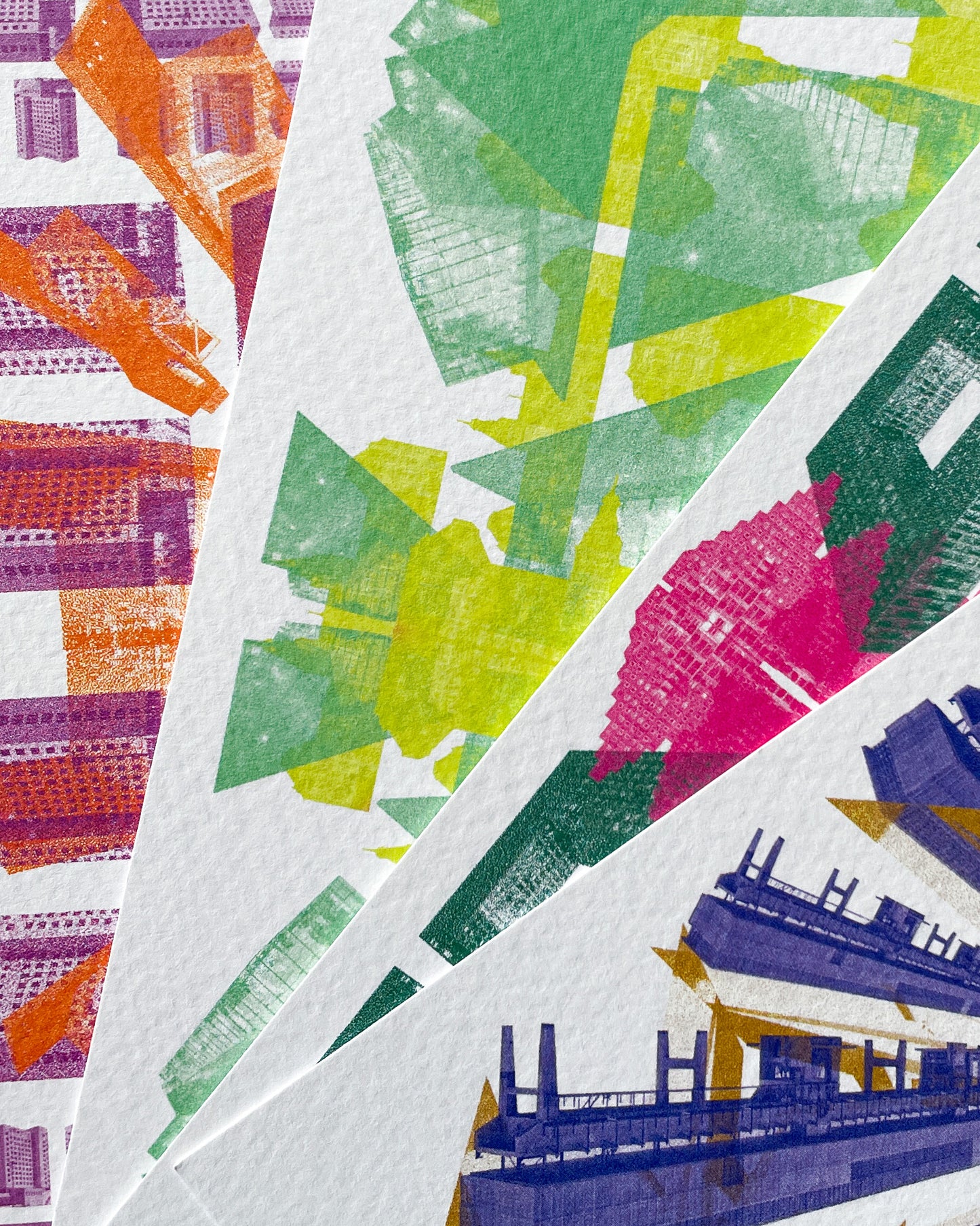 Amsterdam Oost/West/Noord/Zuid | A5 postcard bundle