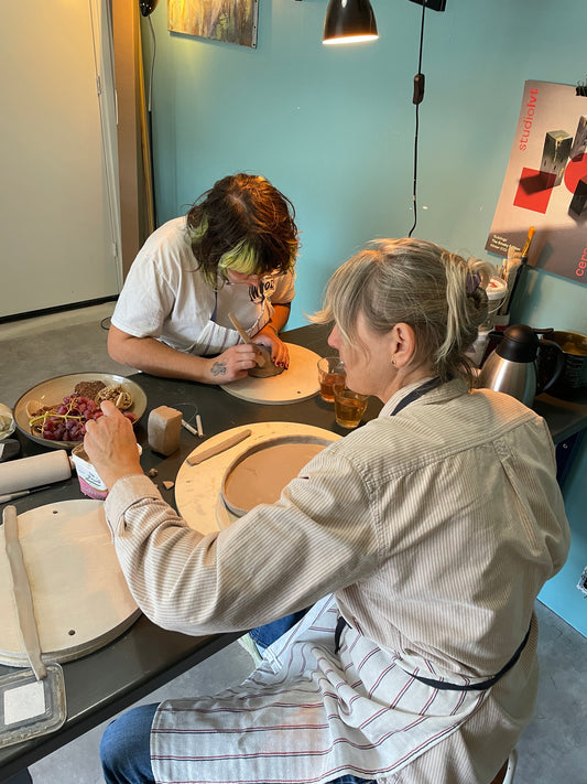 Duo workshop handvormen | 2 personen | 11:00 - 14:00 | Zondag 16 februari '25